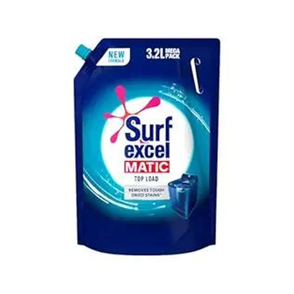 Surf Excel Matic Liq Tl 3.2 Ltr Pouch