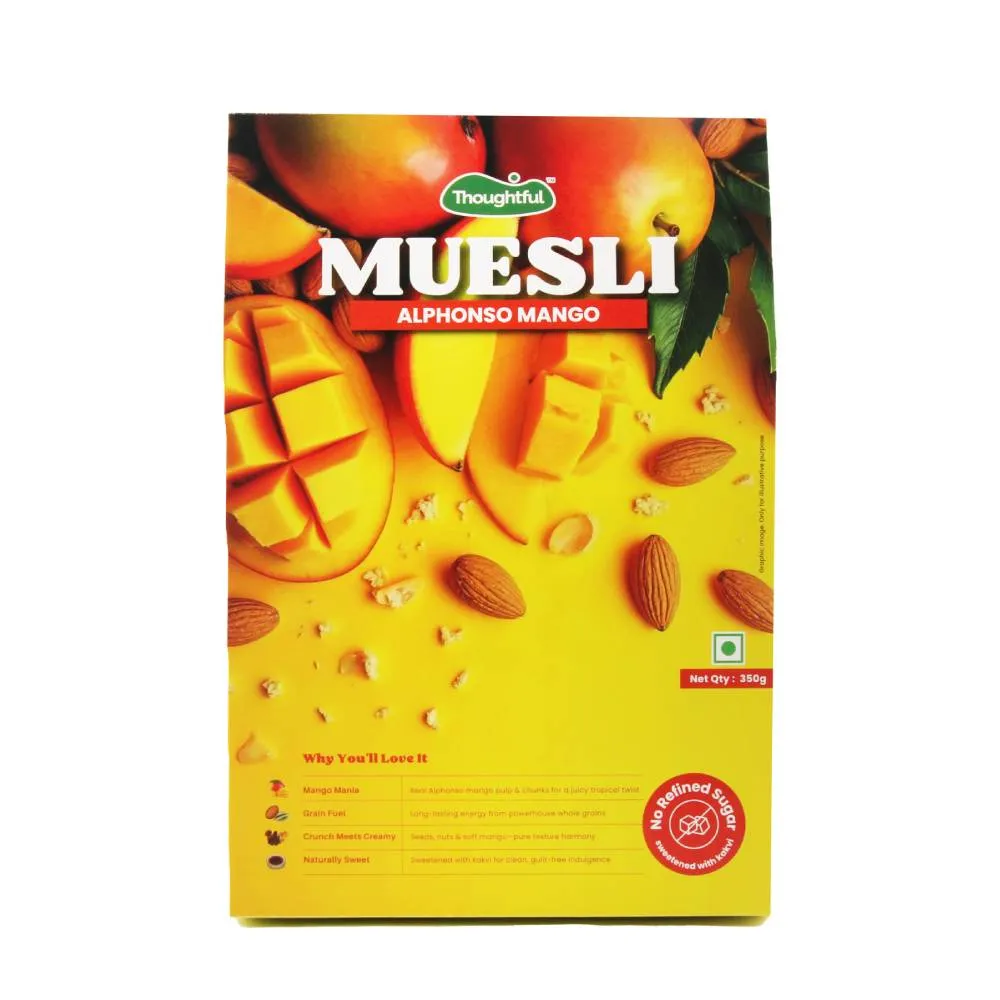 Thoughtful Alphonso Mango Muesli 350GM