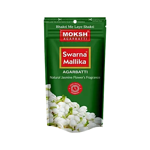 Moksh Swarna Mallika Zipper Pouch 130Gm