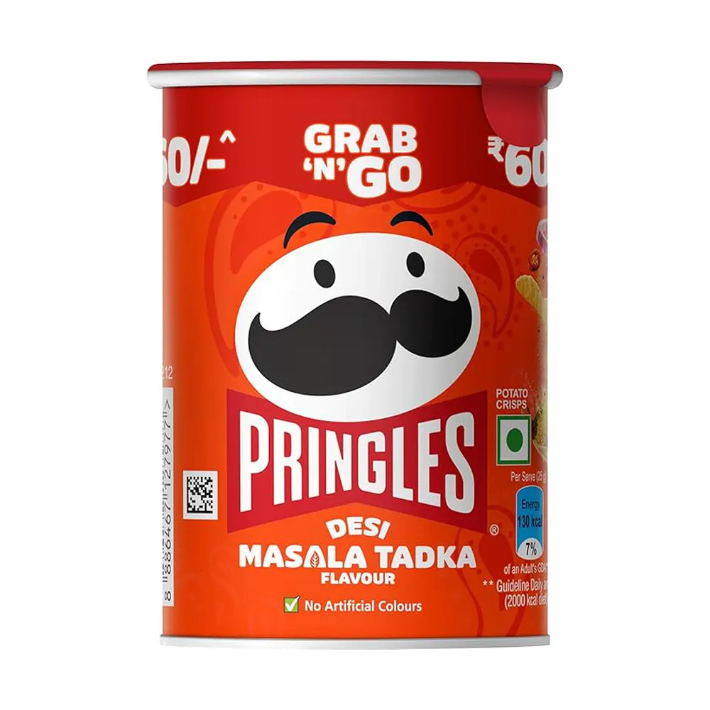 Pringles Potato Crisps Masala 40G