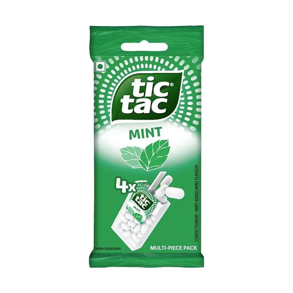 TIC TAC MINT PACK OF 4 52G