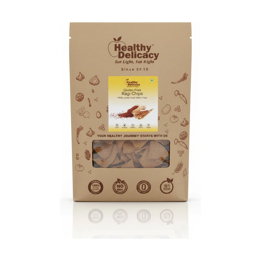 Healthy Delicacy Ragi Chips 210G