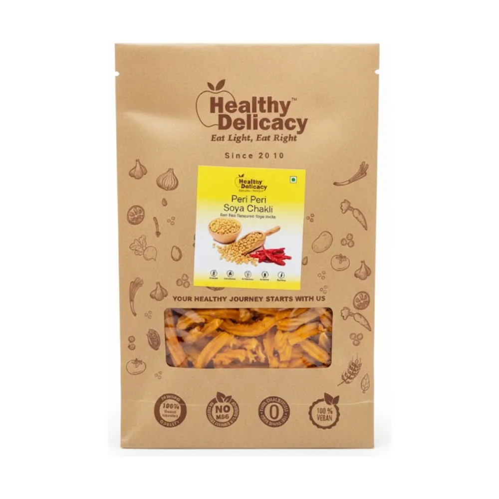 Healthy Delicacy Periperi Soya Chkl 210G