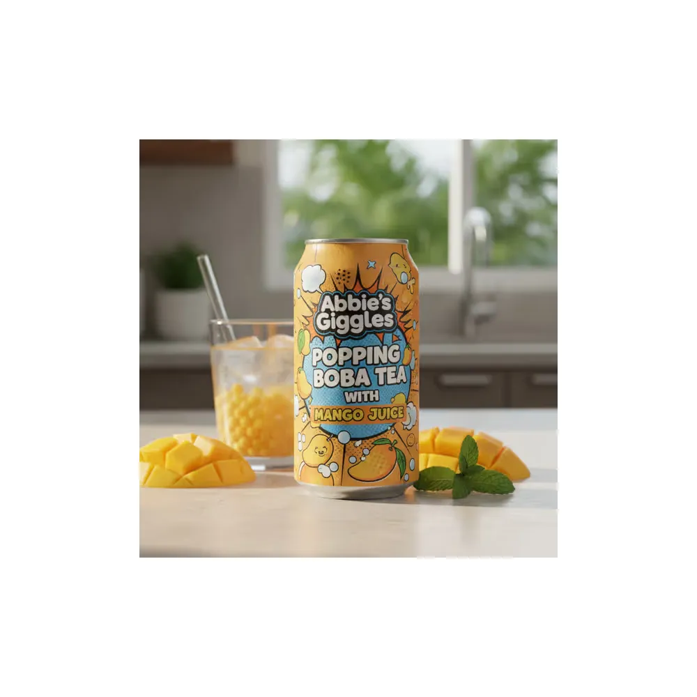 GIGGLES POPPING BOBA WITH MANGO 320ML