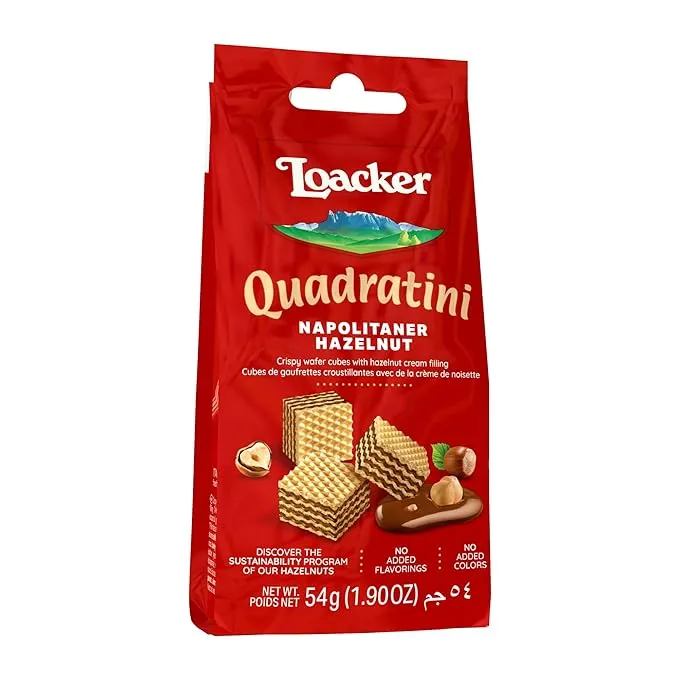 LOACKER QUADRATINI NAPOLITANER 54G