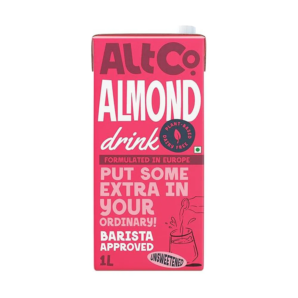 ALT CO ALMOND MILK UNSWEETENED 1 LTR