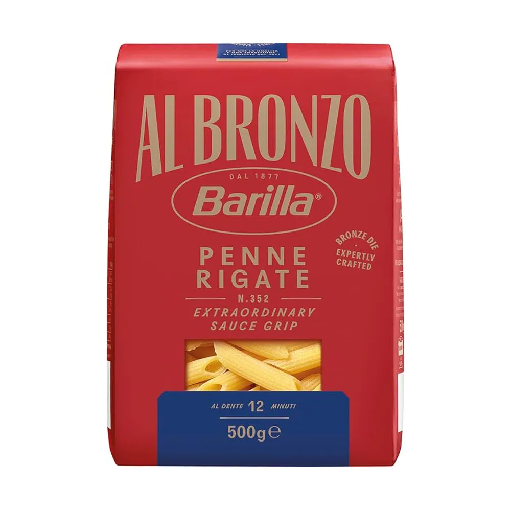 BARILLA PASTA PENNE AL BRONZO 500GM