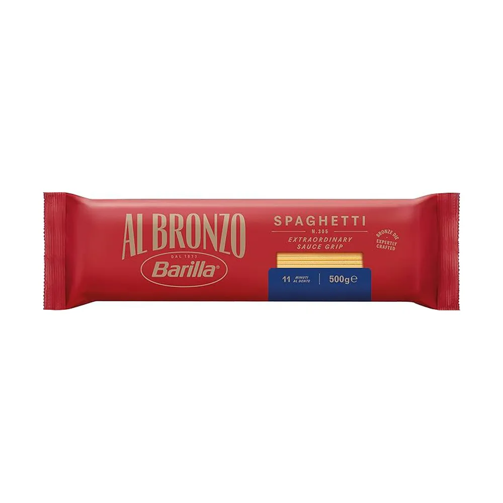 BARILLA PASTA SPAGHETTI AL BRONZO 500GM
