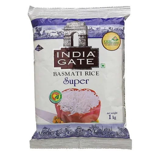 India Gate Basmati Rice Super 1Kg