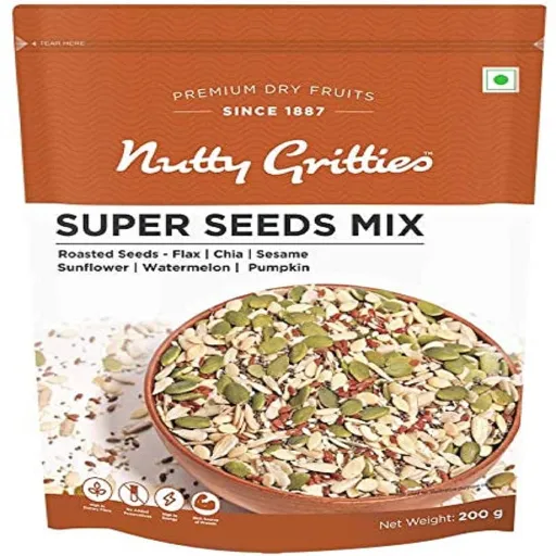 Nutty Gritties Super Seeds Mix 200 Gm