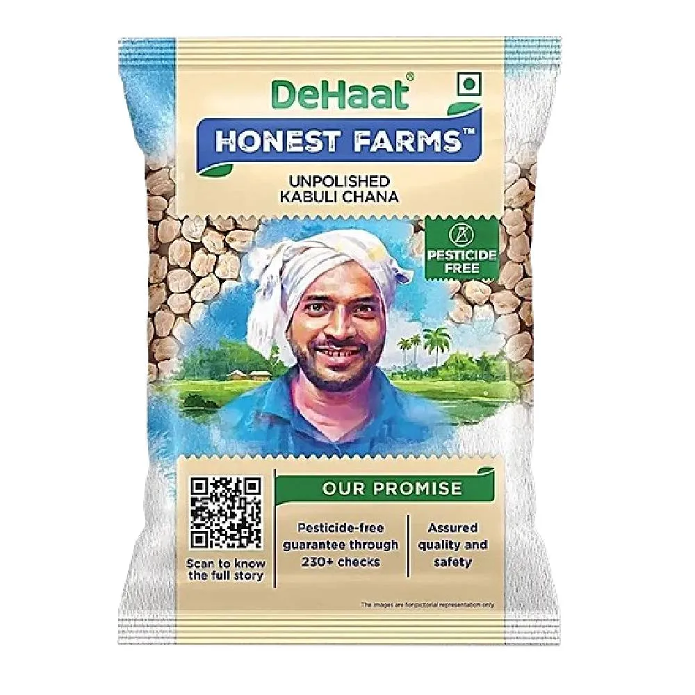 Dehaat Unpolished Kabuli Chana  500Gm