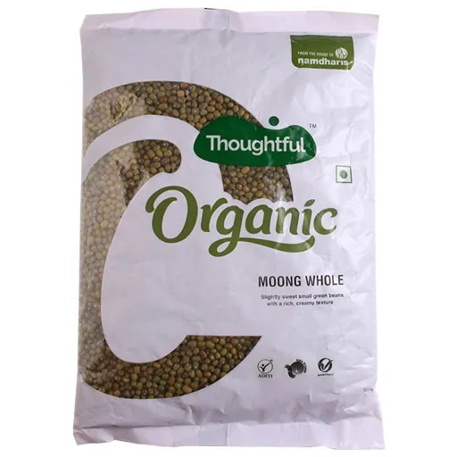 Thoughtful Organic Moong Whole 500 Gm