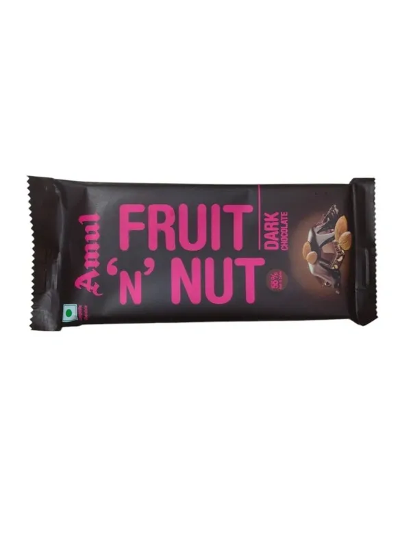 Amul dark chocolate fruit n nut 40g