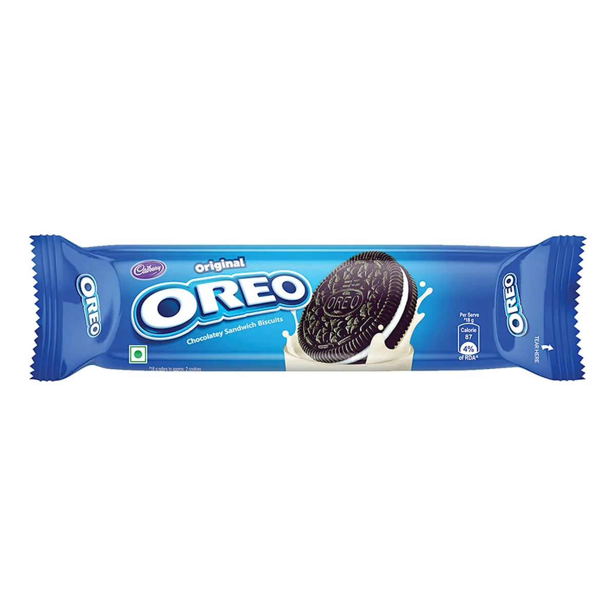 Oreo original chocolatey sandwich biscuits 108g