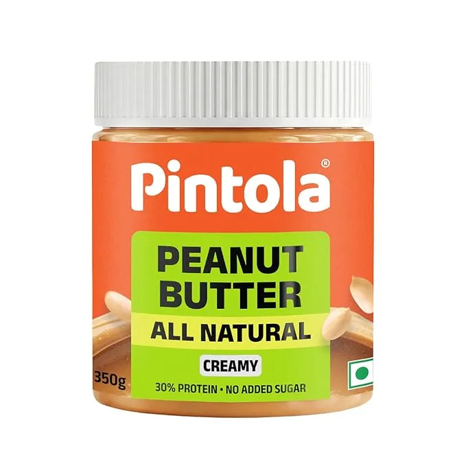 Pintola peanut butter all natural creamy 350gms