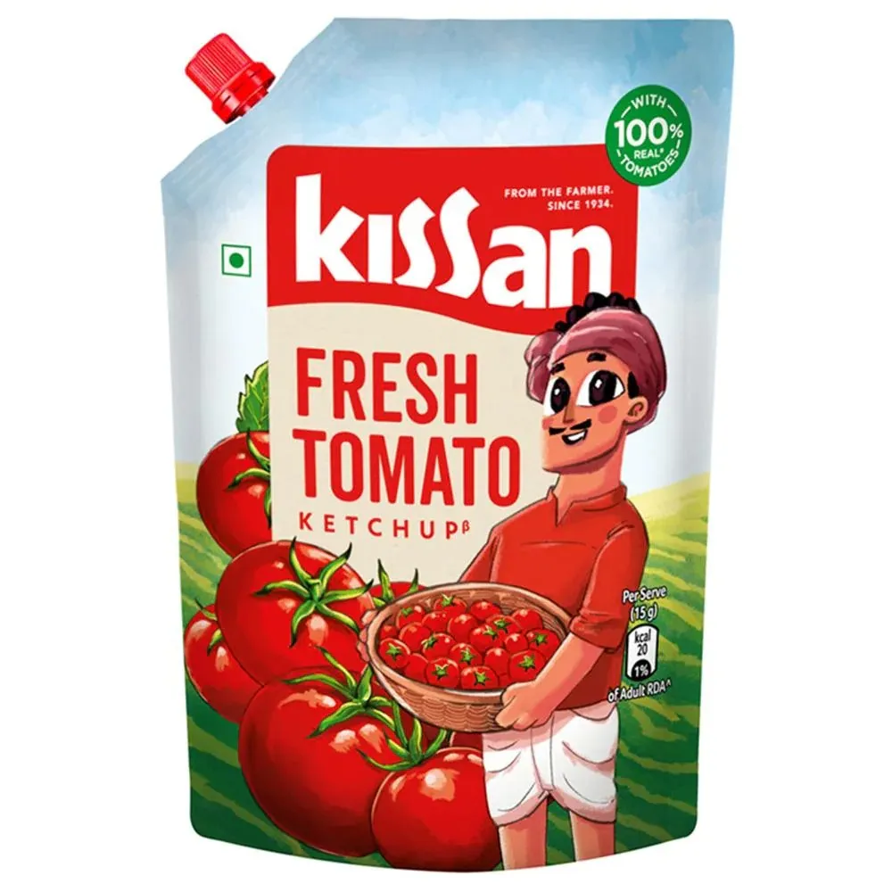 Kissan tomato ketchup refill 850g