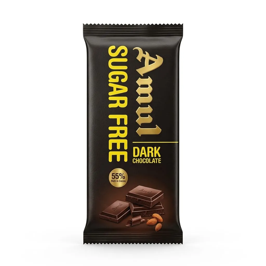 Amul dark chocolate 35g