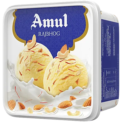 Amul rajbhog ice cream tub