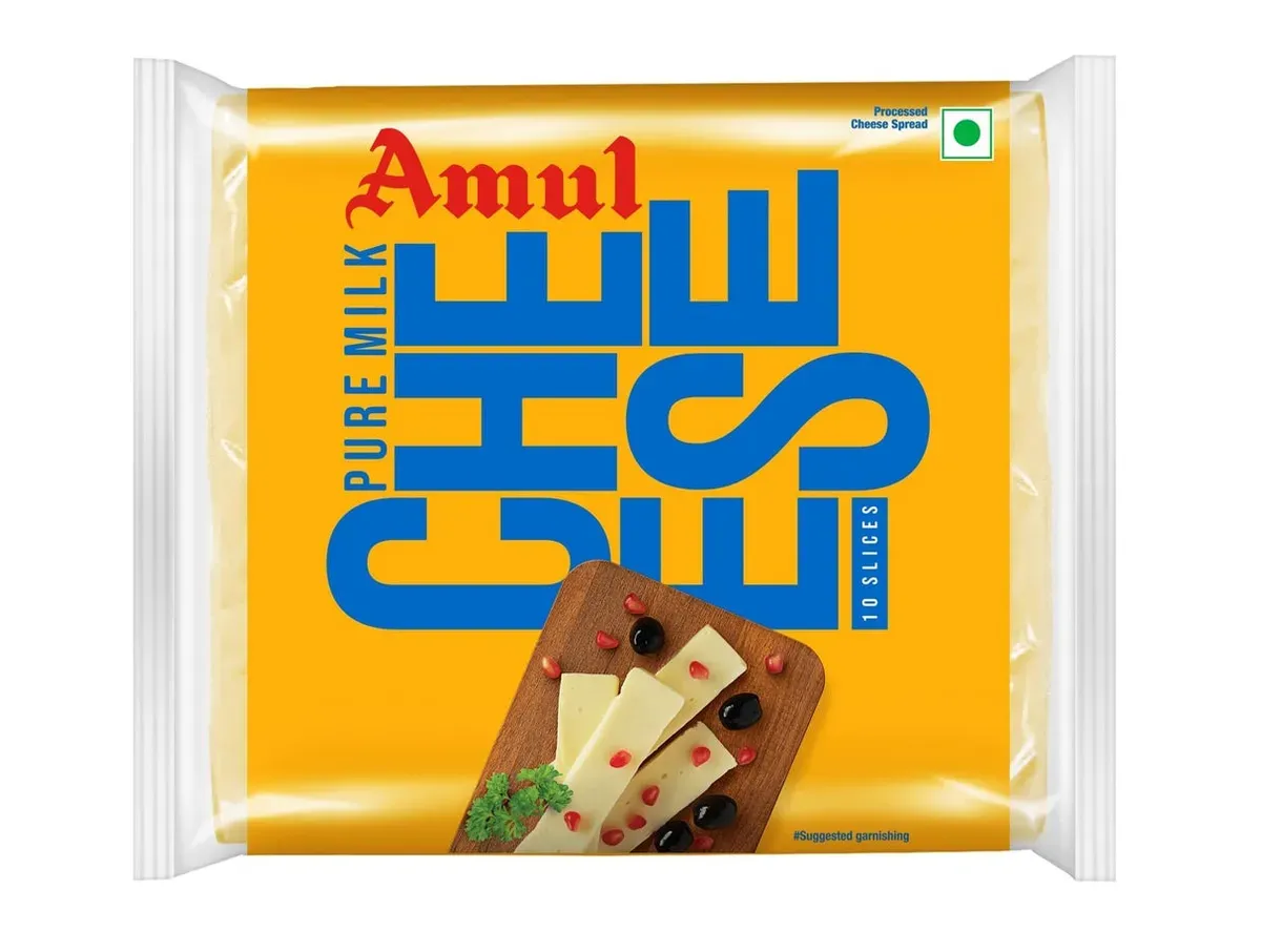 Amul cheese slices 5
