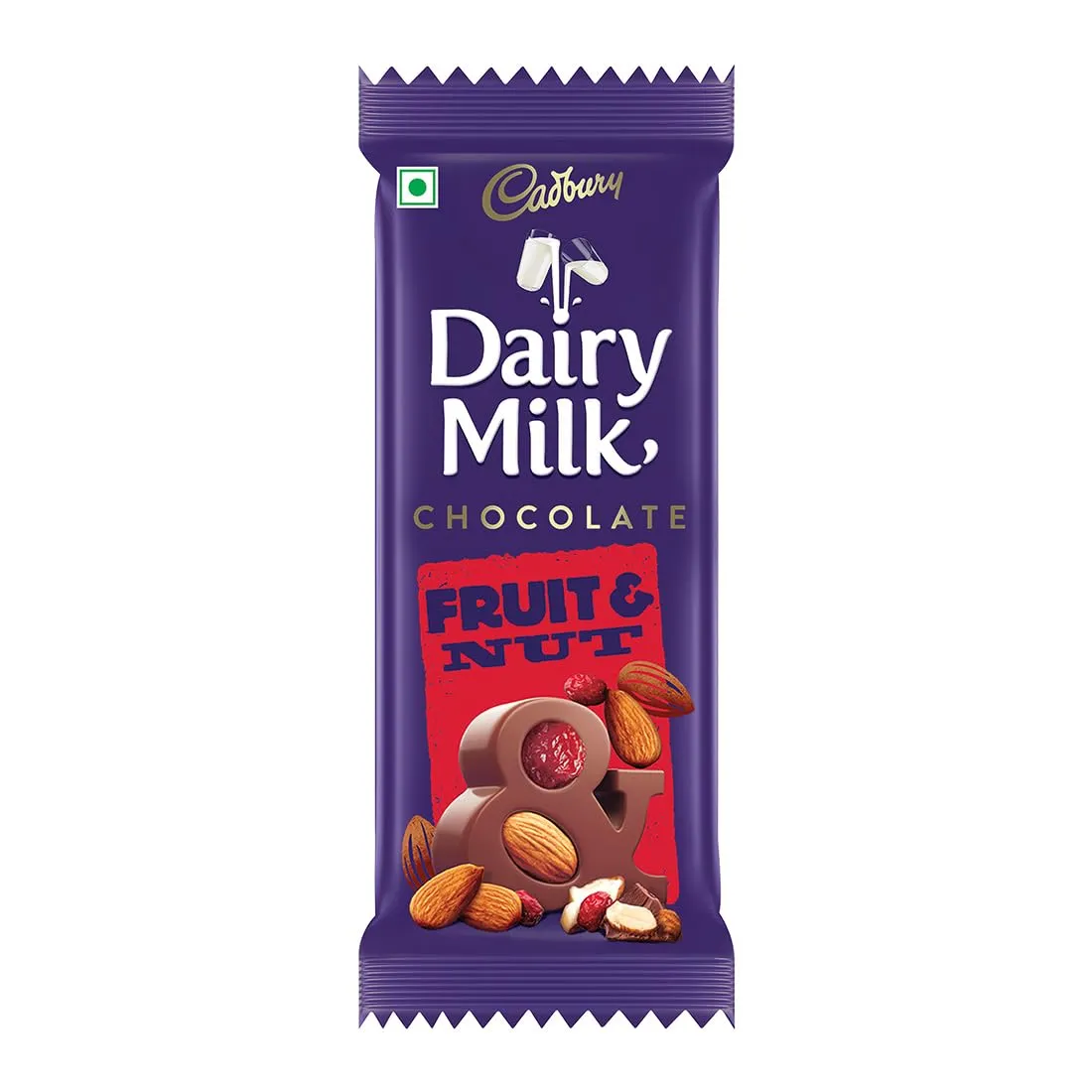Cadbury dairy milk fruit & nut 36g