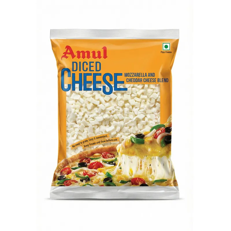 Amul diced cheese blend 200g
