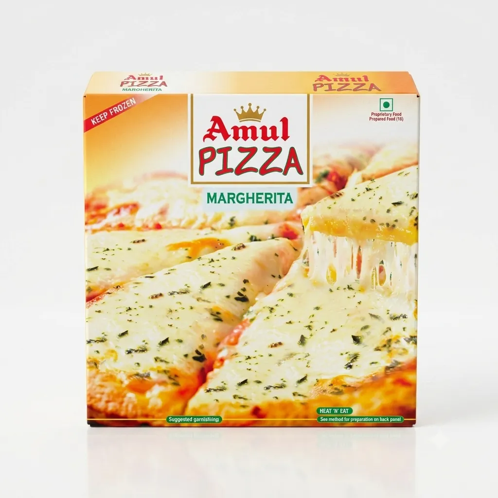 Amul pizza margherita 210g
