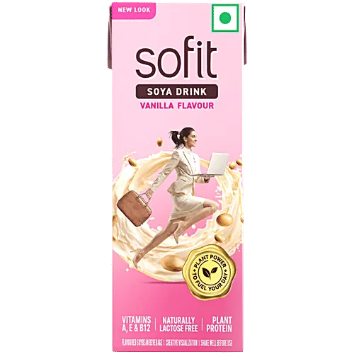 Sofit soya drink vanilla flavor 180ml
