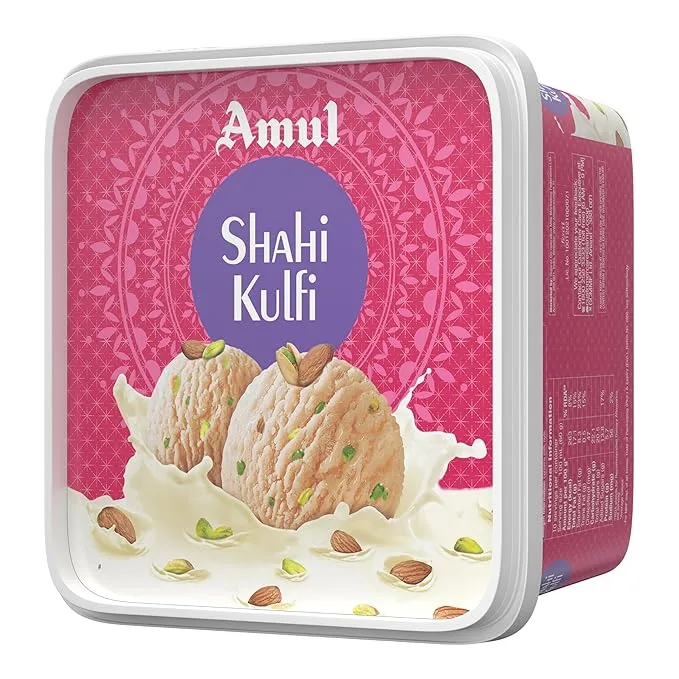 Amul shahi kulfi ice cream tub