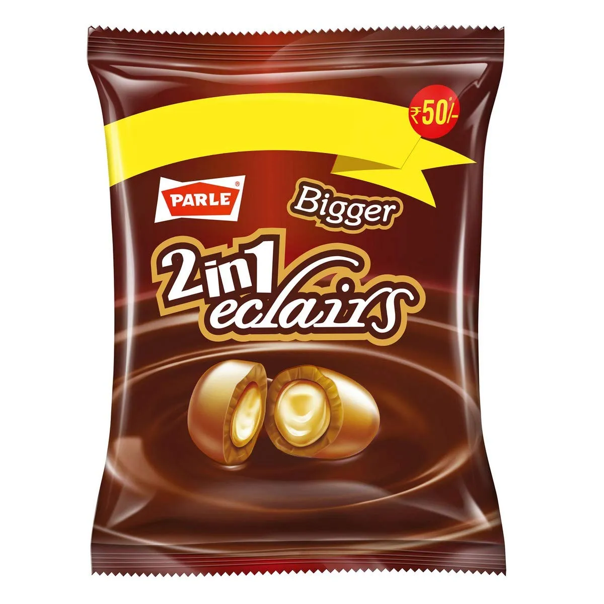 Parle 2 in 1 eclairs 198gm