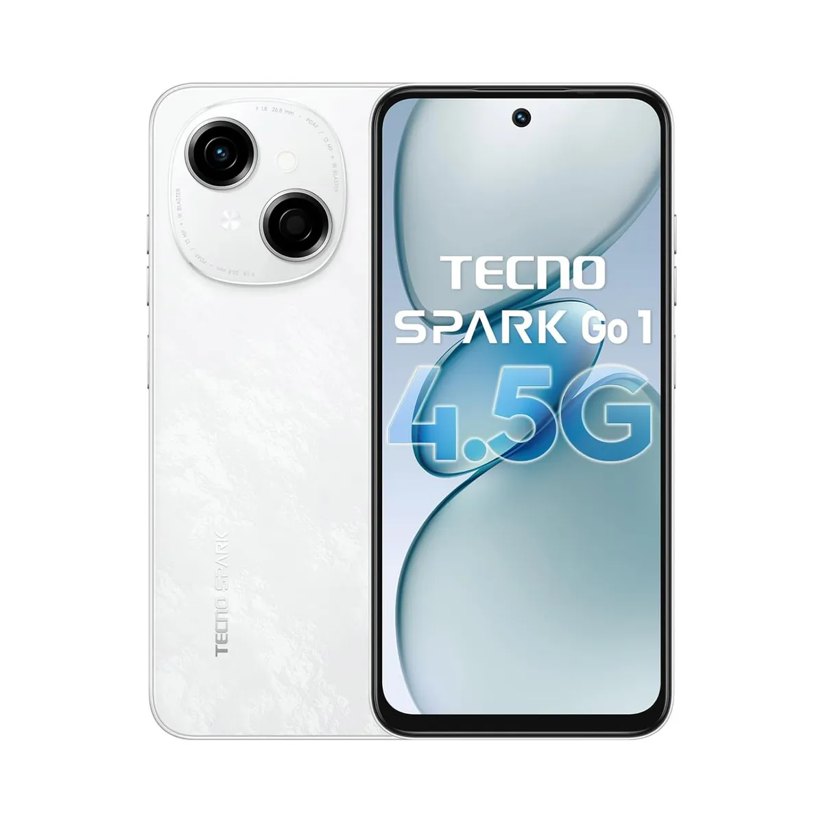 Tecno Spark Go 1 2024 (Glittery White, 4/64 GB)