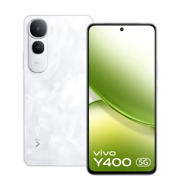 vivo Y400 5G (Glam White, 128 GB) (8 GB RAM)