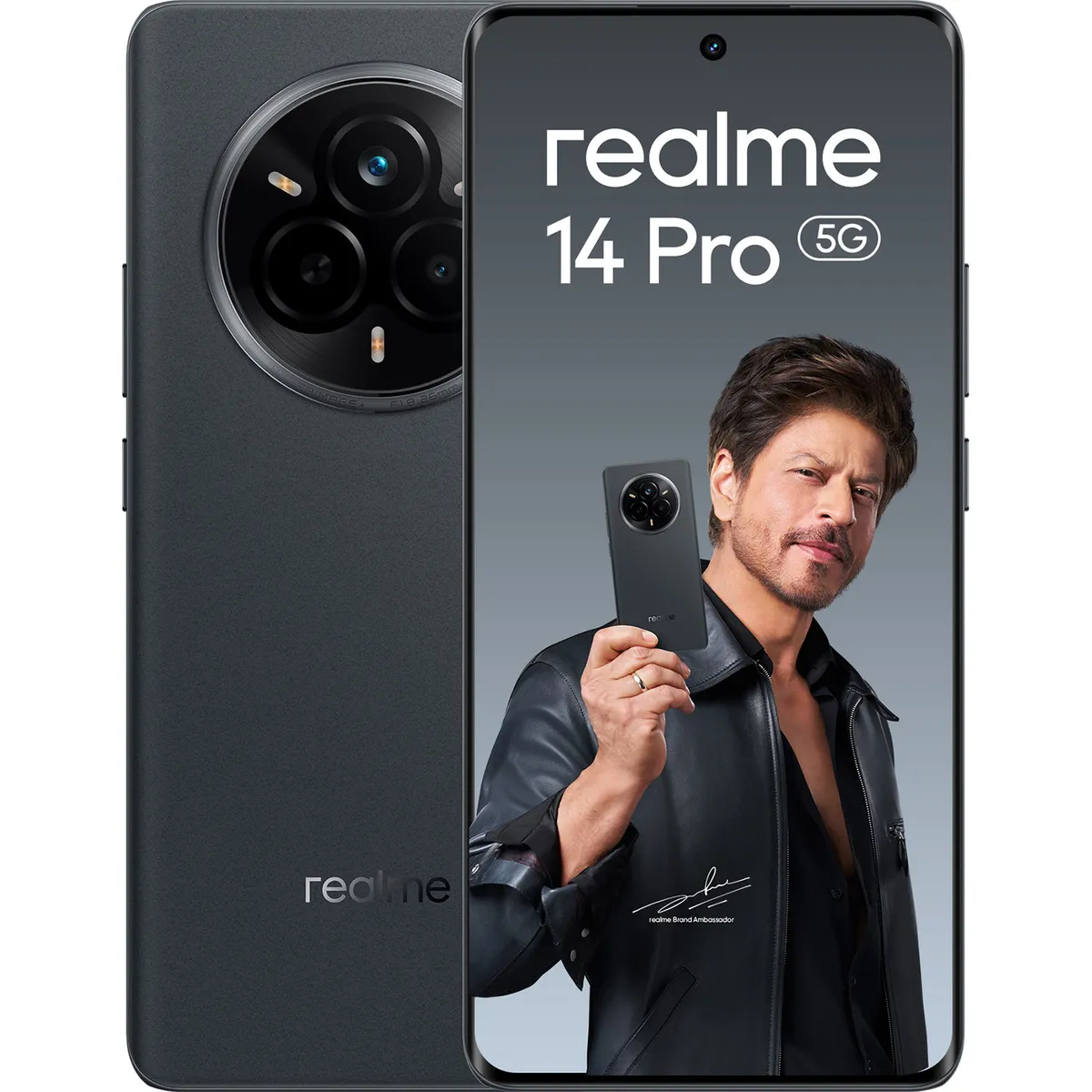 Realme 14 PRO 5G (Suede Grey, 8 GB + 128 GB)  