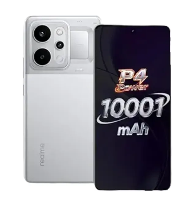 realme P4 Power 5G (Trans Silver, 256 GB) (12 GB RAM)