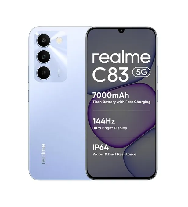 realme C83 5G (Blooming Purple, 128 GB) (6 GB RAM)