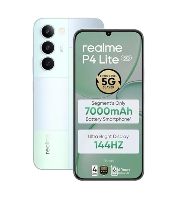 realme P4 Lite 5G (Mosaic Green, 64 GB) (4 GB RAM)