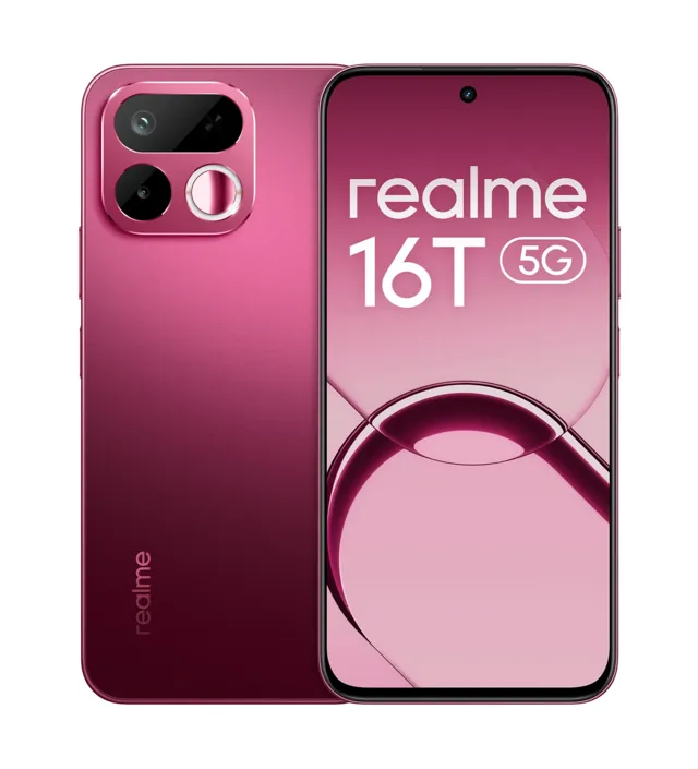 realme 16T 5G (Starlight Red, 128 GB) (6 GB RAM)