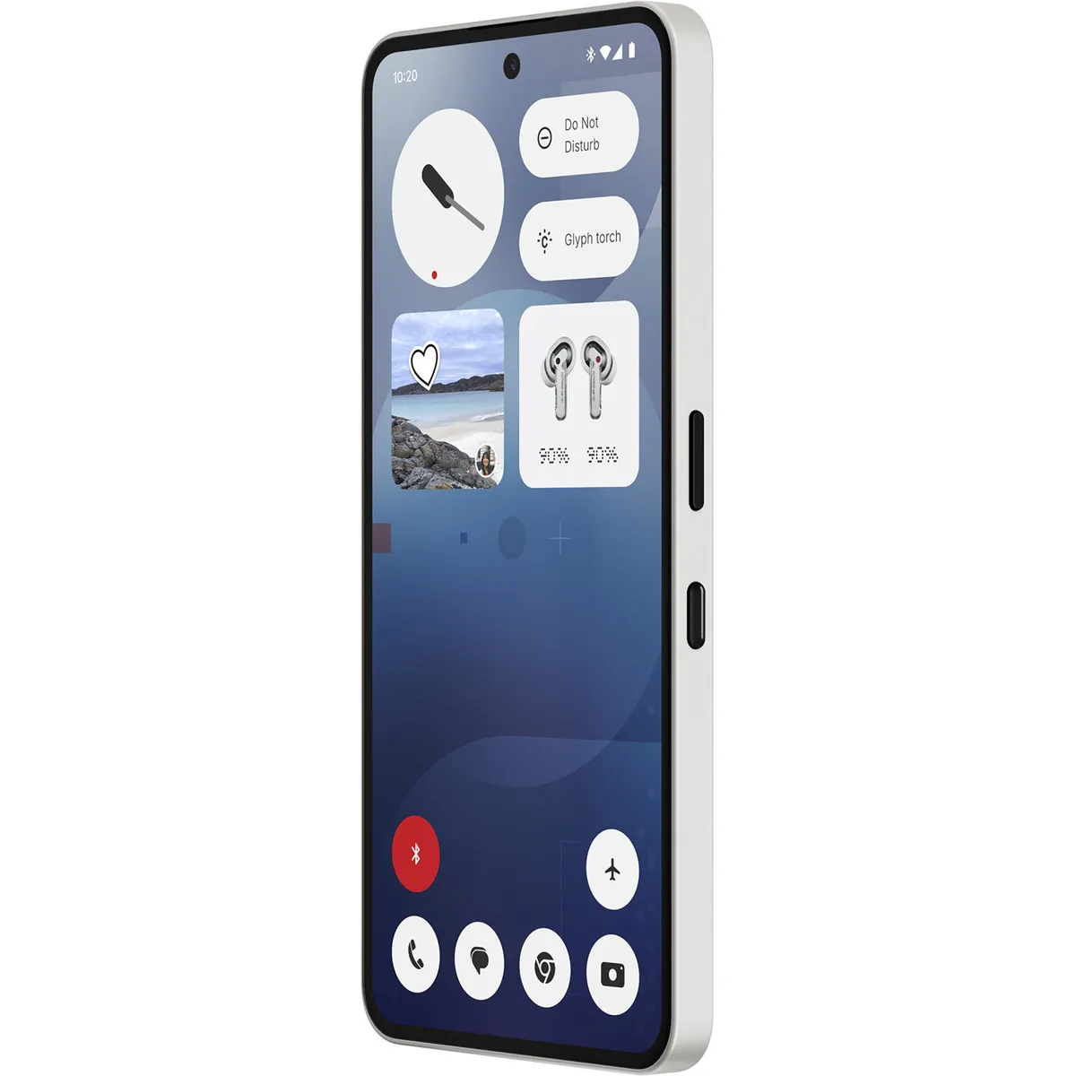 Nothing Phone (3A) ( White, 8GB + 128 GB )