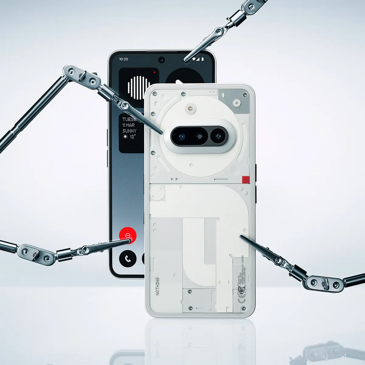 Nothing Phone (3A) ( White, 8GB + 128 GB )