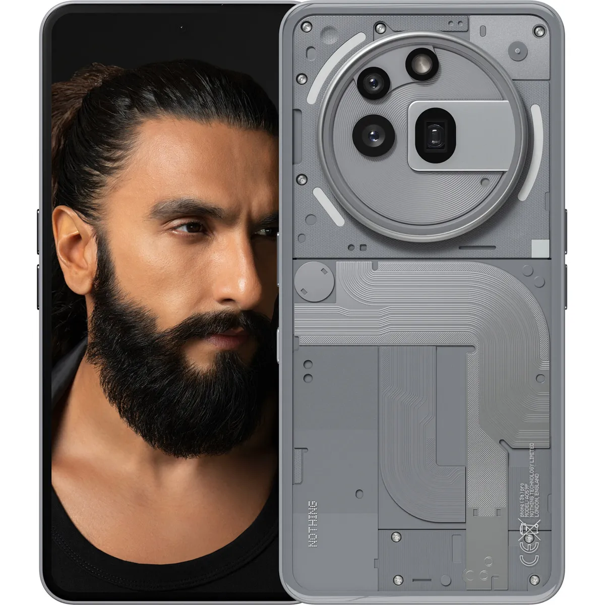 Nothing Phone (3A) Pro 5G ( Grey, 8GB + 256 GB )