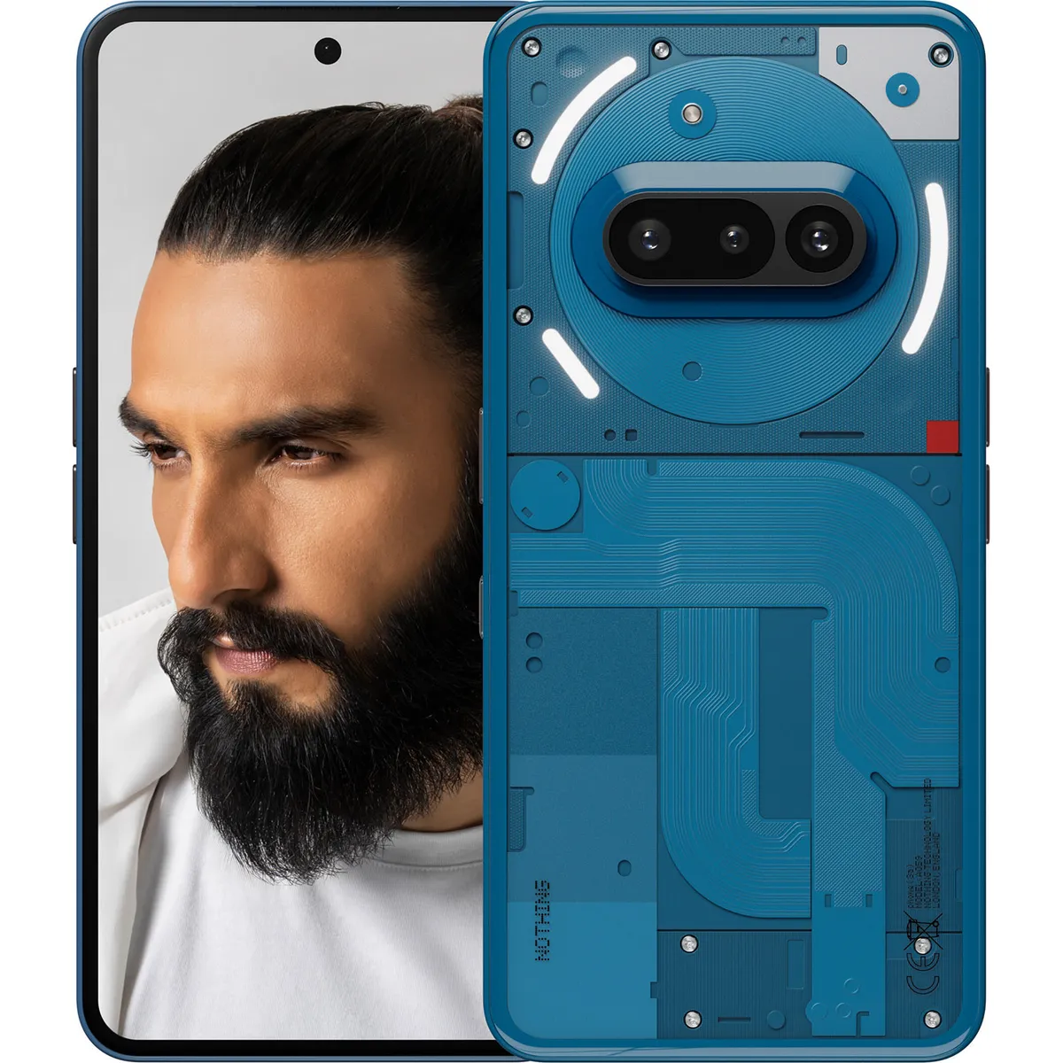 Nothing Phone (3A) 5G ( Blue, 8GB + 128 GB )