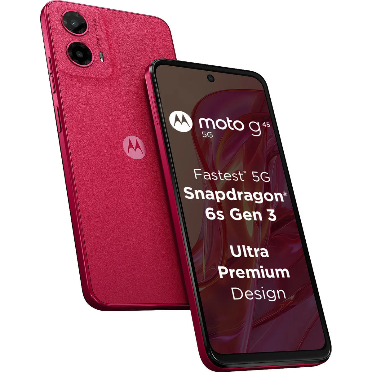 Moto G45 5G (Viva Magenta, 8GB + 128 GB)