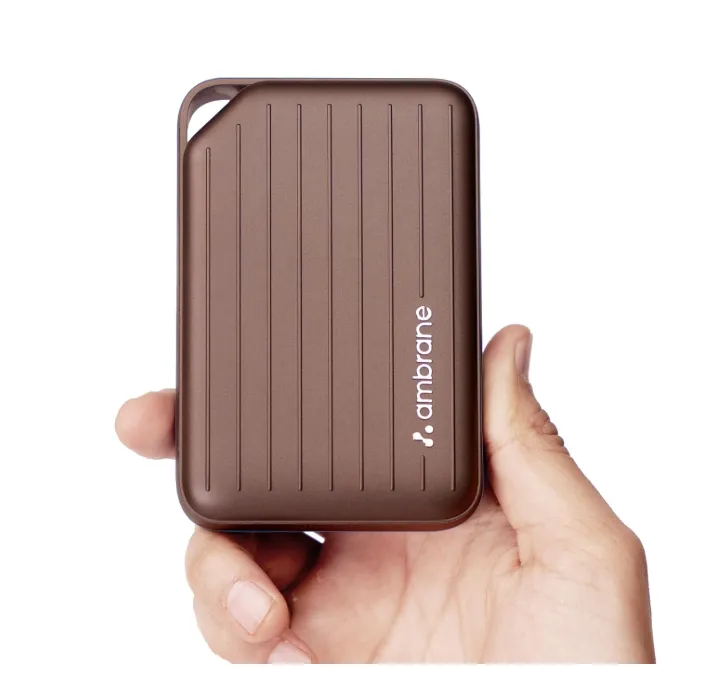 Ambrane Line-10 Compact 10000MAH 22.5W Black Power Bank