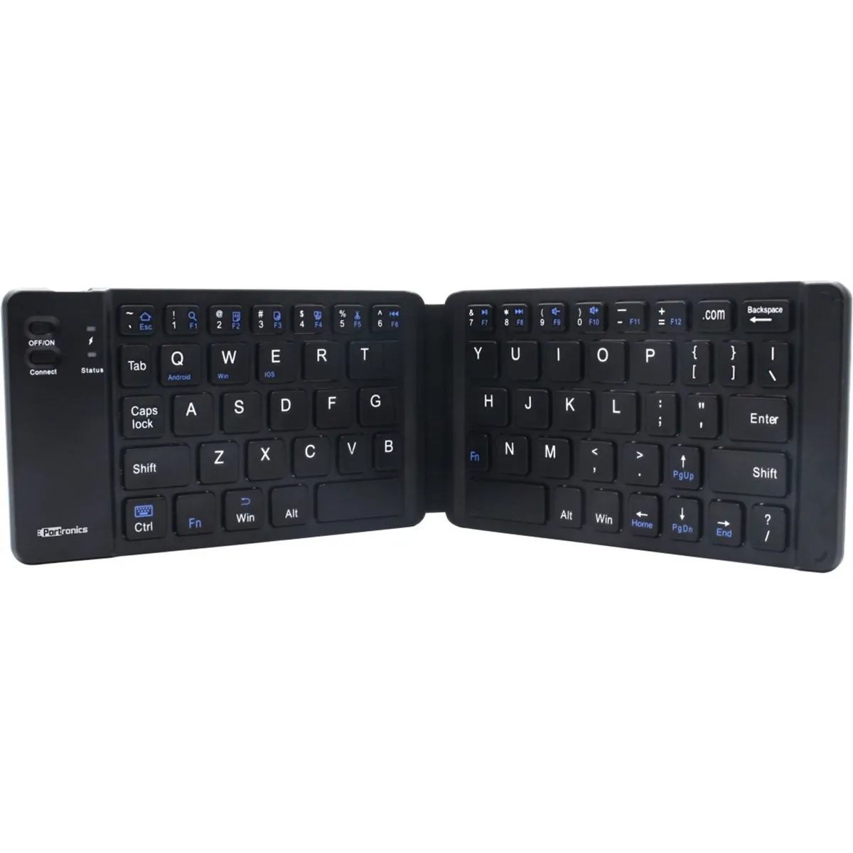 POR-973 Chicklet Wireless Foldable Keyboard
