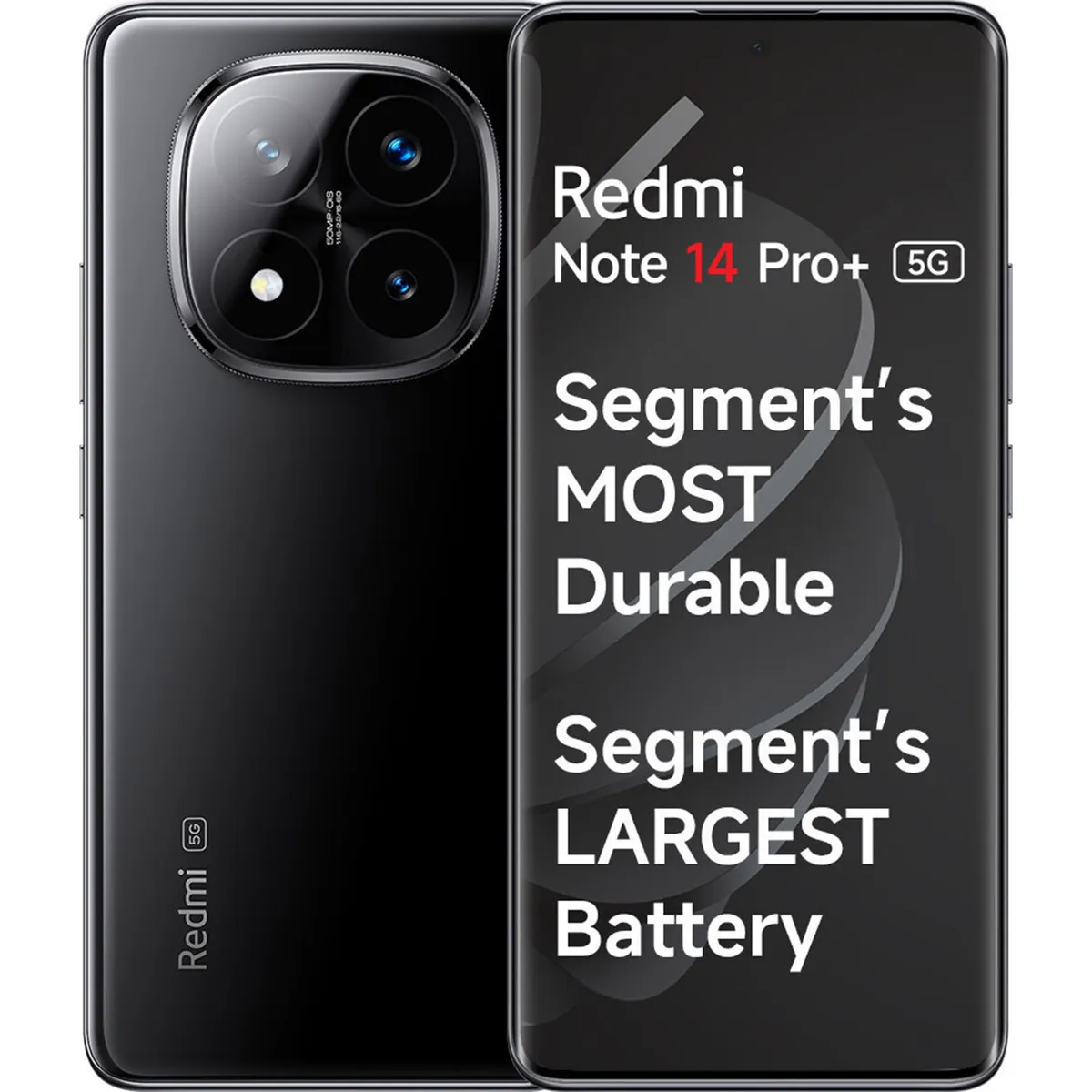 Redmi Note 14 Pro+ 5G (8GB + 256 GB, Titan Black)