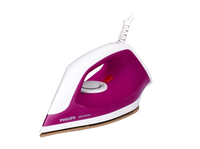 PHILIPS 1000 Watt Irons Golden Non Stick Soleplate Precision Tip (DST610)