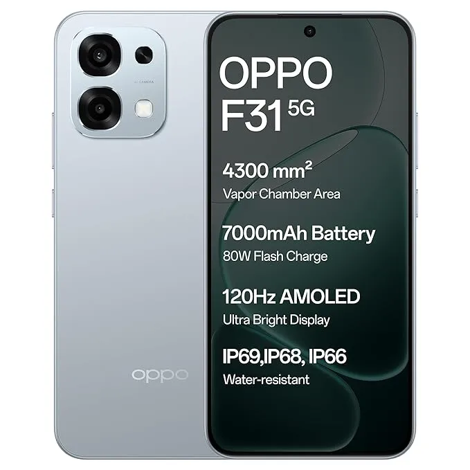 Oppo F31 ( Cloud Green, 8GB RAM/128GB)