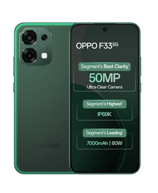 Oppo F33 5G ( Forest Green, 6GB RAM/128GB)