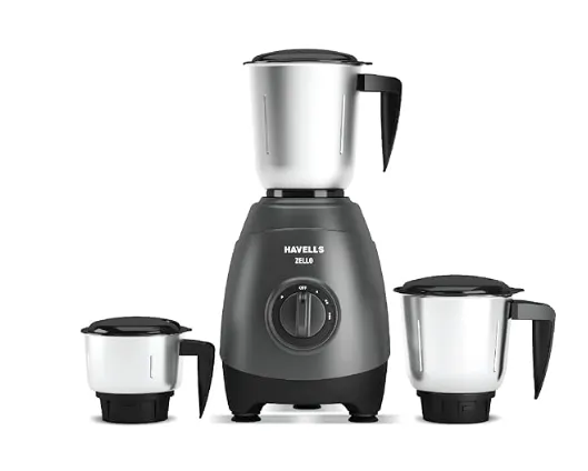 HAVELLS Zello Mg 3 Jar 750w Mixer Grinder (GHFMGEKE075)