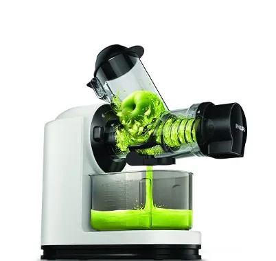 PHILIPS 150 W Masticating (Slow) Juice Mixer Grinder With Quick Clean (HR1887/81)