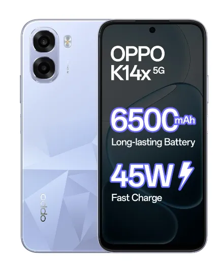 K14X 5G (Icy Blue, 128GB) (4 GB RAM)